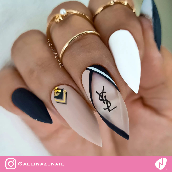 Louis Vuitton Gel Nail Extension